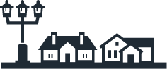 閑静な住宅街